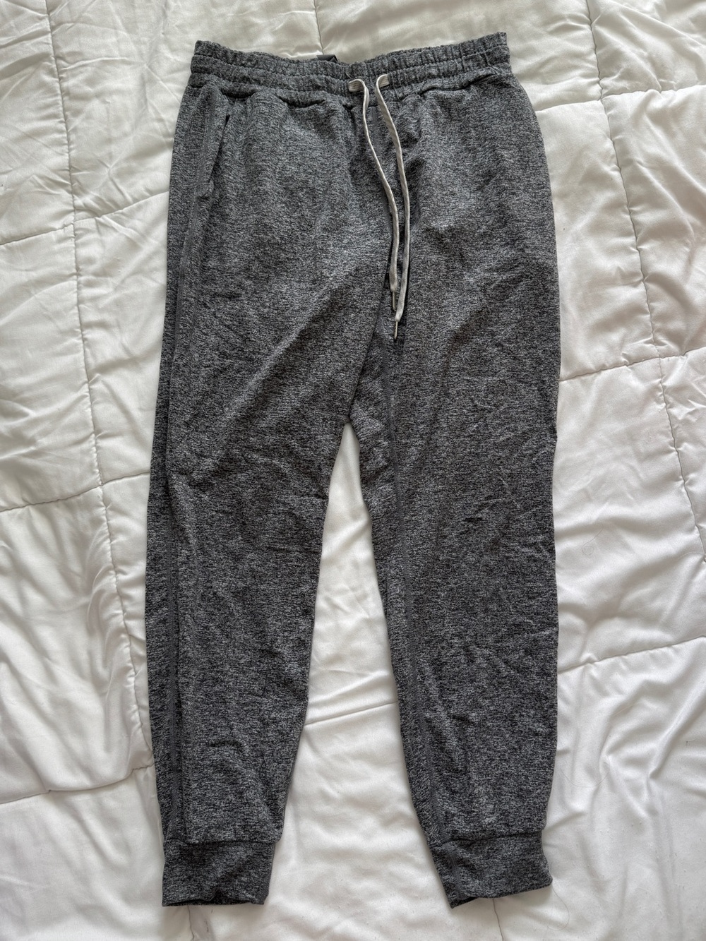 Vuori Cozy Charcoal Gray Drawstring Joggers